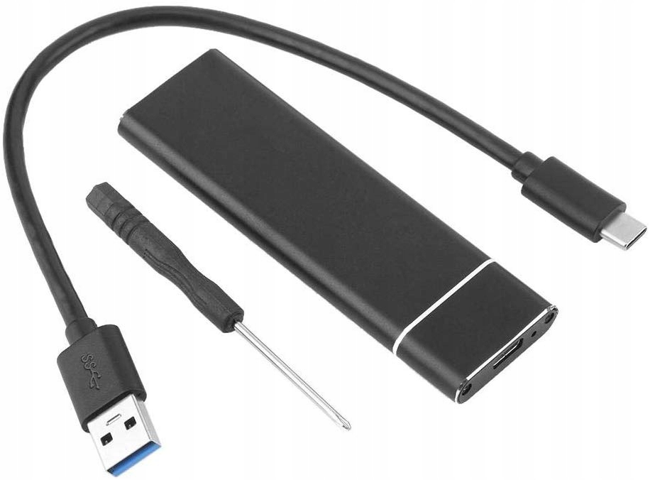 Kryt SSD disku M.2 USB typu C 3.0, hliník